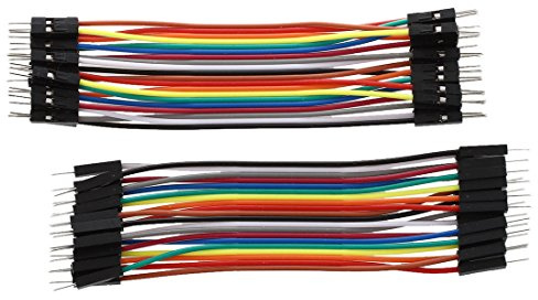 400 Stück Jumper-Kabel, Breadboard, elektronisch, für Kabel, 6 cm