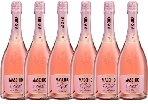 6 Flaschen Cantine Maschio - Spumante Rose Extra Dry 0.75 l 11.50% vol