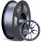 ANYCUBIC PLA Filament 1.75mm Silk Grau, 3D Drucker Filament 1.75 PLA 1kg Spool, Glänzend, Premium-Qualität, Biologisch abbaubar