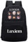 Anime NIJISANJI luxiem VTuber Rucksack Vox Mysta IKE Shu Luca Cosplay Laptop Rucksäcke für Teenager Cartoon Schultasche