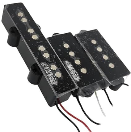 micro de guitare Micro Guitare Basse Électrique 4 Cordes Quatre Cordes Micros Humbucker Basse P