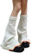 XEPST Lose Gestrickte Beinwärmer für Damen, Winter Stulpen Y2K Japanische Lolita Beinstulpen Lange Socken Kawaii Häkeln Beinwärmer Leg Warmers y2k für Damen
