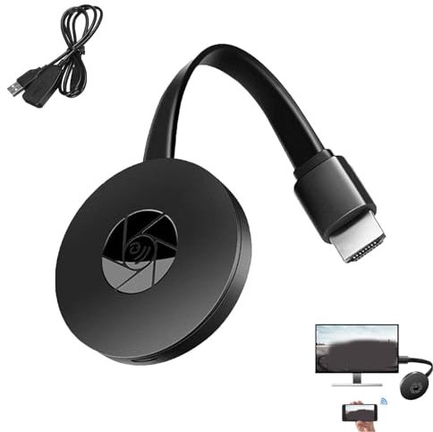 TV Box: acceda a Todos los Canales de Forma Gratuita de PC a TV Transmisión inalámbrica Adaptador de Pantalla HDMI inalámbrico Proyector de Pantalla inalámbrico Dispositivo de transmisión para TV