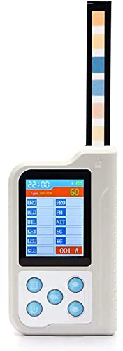 Analizzatore digitale delle urine per ospedali, cliniche e case - 11 strumenti di analisi delle urine di routine con strisce reattive del pH, strisce reattive domestiche