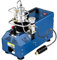 Langjiee 1800W High Pressure Air Compressor Pump 4500PSI/30MPA/300BAR Manual Stop For Paintball Air Rifle Diving Bottle