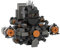 Skibid Toilettes Zombie GMAN Jouets Blocs de Construction,Toilettes Soucoupe Volante Figurine d'action Titan,Créatives Cadeau pour Enfants Garçons E