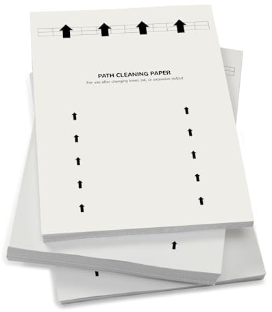20-Pack Printer Cleaning Sheets Letter Size for Laser and Inkjet Printers, Copiers Universal Roller Cleaning Paper, Dust & Debris Removal
