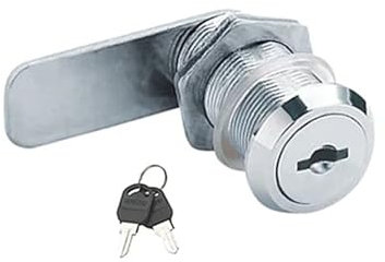 Zinklegierung Zungenschloss Aktenschrankschloss Verteilerkasten Nockenschloss 1St