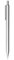 MUJI 無印良品 Porte-mine hexagonal en aluminium de qualité supérieure, mine HB de 0,5 mm, construction en métal