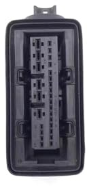 XIOKLM 27-poliger Kfz-Tür-Elektronik-Kabelbaum-Stecker, Autotürscharnier-Buchse, kompatibel mit Q5 Q7 8K0972702 8K0972701(1pcs with pins)