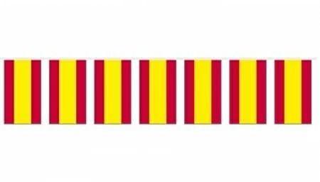 Bolsa Bandera Papel Doble Cara, 50 Metros de Longitud, Cada Bandera 15x20 Cm (España)