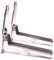 awaduo Edelstahl Mikrowelle Rack, Retrackable faltbar Mikrowelle Wand montiert Ständer Rack Halterung mit zwei Haken