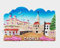 3D Caorle Adria Italien Souvenir Kühlschrank Magnet, Home & Küche Dekoration Caorle Adria Italien Kühlschrank Magnet Aufkleber