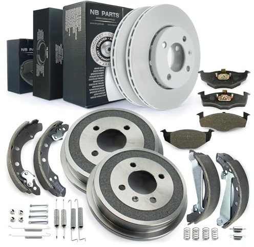 NB PARTS Bremstrommeln Bremsbacken Bremsscheiben Bremsbeläge passend für VW Lupo 6X1 Seat Arosa