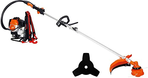 GT Garden Débroussailleuse à Dos Thermique, 52 cm3, 3 CV