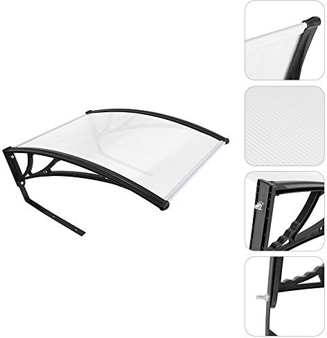 POPSPARK Toit de garage pour robot tondeuse à gazon, abri pour robot, abri contre le soleil, la neige, 100 x 78 x 50 cm