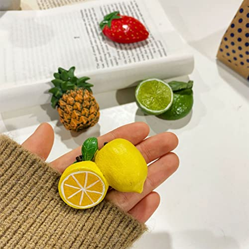5 Stücke Magnete für magnettafel,kühlschrankmagnete,kühlschrank Magnete,Magnete kühlschrank,whiteboard Magnete,Frucht, Kühlschrankmagnet des Hummers 3D