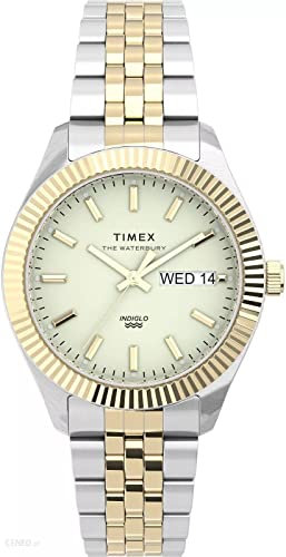 Timex Damen Analog Armbanduhr Waterbury Legacy Boyfriend