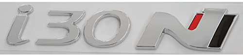 Hyundai 86320S0700 Schriftzug i30N Aufkleber Modellbezeichnung Heckklappe Emblem Logo, Chrom