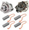 Juego de escobillas reguladoras de alternador de 4 piezas, escobilla de carbón PX602 PX60 092950 300722 92950 Reemplazo de cepillo de motor eléctrico generador para Bosch