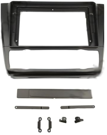 Double 2 DIN Radio Frame per BMW Serie 1 E82 E87 E88 Stereo GPS Dvd Lettore Dvd Installa Kit di Montaggio A Faccia A Faccia A Base del Pannello Surround,Auto AC
