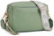 Roulens Damen Handy Umhängetasche,Veganem Leder Crossbody Schultertasche,Breiter Riemen Abendtasche mit drei Reißverschlussfächern Handtaschemit mit Kartenschlitz Verstellbar Abnehmbar Schultergurt