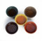 YXHUPOT Teetasse, 5 Stück, chinesischer Yixing-Ton, Schwarz, Zini, Rot, 5 Elemente, Fengshui, Gongfu-Teetassen, Mini (mehrere 5 Farben)