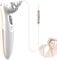 Ohrenschmalz Entferner, LED Sicheres und Weiches 360 Grad Spirale Silikon Ear Cleaning kit Ersatzköpfen, Geeignet für Kinder und Menschen（Goldene） ﻿