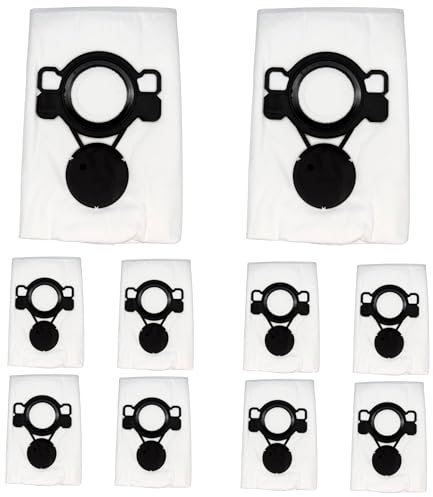 Sac aspirateur pour Nilfisk AERO 20 AERO 21 AERO AERO 25 AERO 26 AERO 31 INOX sacs poussière remplacement 107400610/107419590/29970/302002404/302004004 [Lot 10] Phonillico®