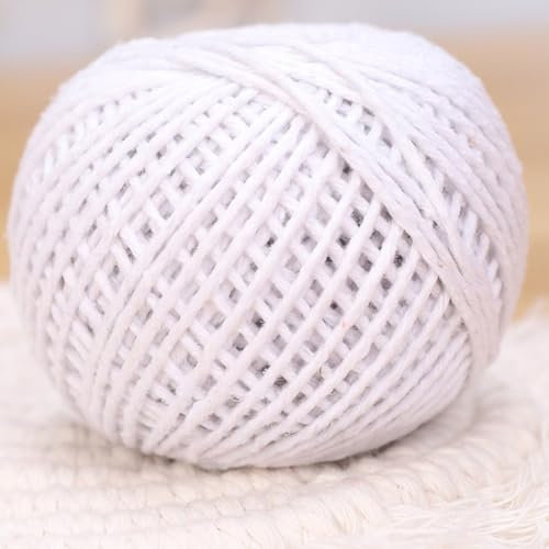 Ficelle de cuisine en coton 50 m pour roulades et différents besoins de cuisson (B)