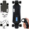 Patineta eléctrica con control remoto 2025, monopatín completo Cruiser Longboard para adultos y adolescentes, tabla de arce de 7 capas, velocidad máxima de 25 km/h + 15 km de autonomía | E-Longboard