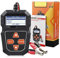 Battery Tester, Digital Battery Tester KW208 Car Battery Checker 12V Charging System Test Tool Motor Automotive Battery Capacity Tester