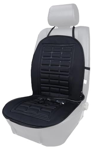 Beheizter Autositzbezug – 12 V Heizkissen mit 2 Ebenen, Winter-Autozubehör | System für Limousine, multifunktionales Fahrzeug-Komfortkissen