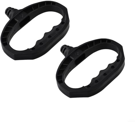 Lot de 2 poignées de démarrage pour tondeuse à gazon et équipement électrique d'extérieur, facile à installer avec une forte adhérence, en plastique dur pour les utilisateurs de bricolage