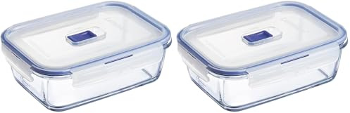 Luminarc Boîte de conservation 122 cl Pure Box Active (Lot de 2)