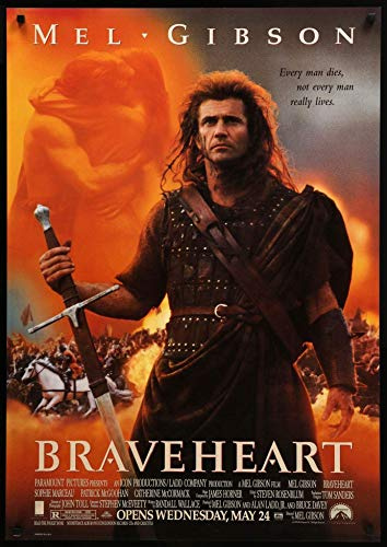 My Little Poster Plakat affiche Braveheart Mel Gibson Klassischer 90er Film