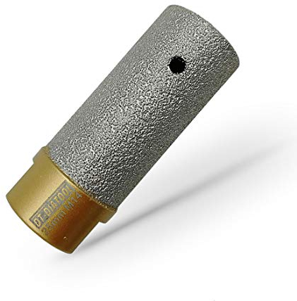 DT-DIATOOL Trépan de Fraisage Diamantée 25mm pour Agrandir Trous Dans Carrelage Porcelaine Marbre Céramique Granit