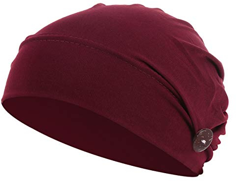 iplusmile Mütze für Herren und Damen, Chemotherapie Mütze, Turbane, Slouch Beanie, Kopfbedeckung Schlaf Headwrap Krebs Slouchy Peeling Bouffant Hüte