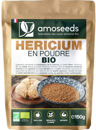 Hericium en poudre Bio (150g)