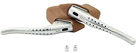 DIA-COMPE GC07H Aero Drilled Road Bike Drop Bar Brake Levers Set, Brown, DP2426