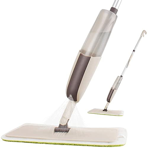 FURUIWUFENG fregona Spray MOP Limpieza Herramienta de Limpieza for el hogar MOPS 360 ° Lavado de Piso Cocina Baldosas Pisos Microfibra Mojo pulverizador MOP mop (Color : Spray Mop with 2pcs Pads)
