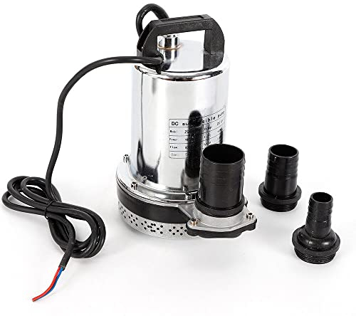 160W Tauchpumpe Wasserpumpe 6000L/H Hoher Lieferdruck Fischzucht Pumpe Hochleistungs Pumpe 12V