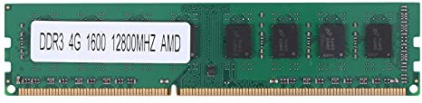 Zunedhys DDR3 4 GB di memoria RAM PC3-12800 1,5 V 1600 Mhz 240 pin memoria desktop DIMM buffer e non ECC per scheda madre AMD desktop