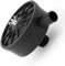 PATIKIL 20mm Filettatura Scarico Filtro Silenziatori, Plastica per Aria Compressore, Nero