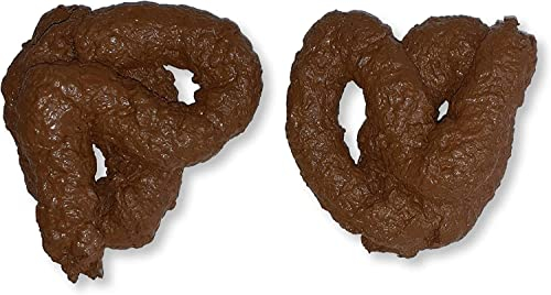 Fartoni Prank Artikel x2 Kackhaufen. Scherzartikel für Erwachsene und Kinder. x2 Realistischer Kacke Scherzhaft. Scherz Scheiße wie Party- & Scherzartikel.