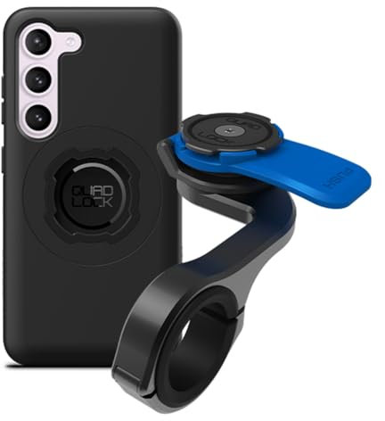 Quad Lock Out Front PRO Bike Phone Holder Kit with MAG Phone Case for Samsung Galaxy S23