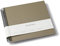 Semikolon 369998 Spiral Album Economy Medium - 23x22,3 cm - Fotoalbum, 40 Seiten cremeweiß, Fotobuch, fango beige