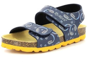Kickers SUMMERKRO,SANDALE ENFANT MARINE MUSIQUE, 38 EU