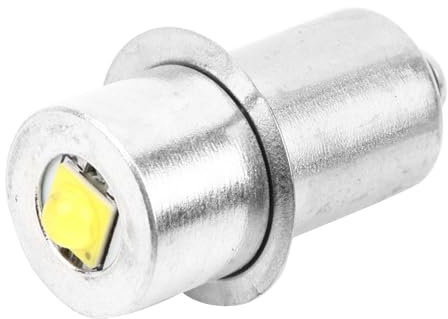 VOBOR LED-Taschenlampe, P13.5S 3 W, Upgrade, Taschenlampe, Ersatzlampe, Mini-Stirnlampe, Taschenlampe, Zubehör (3 V)