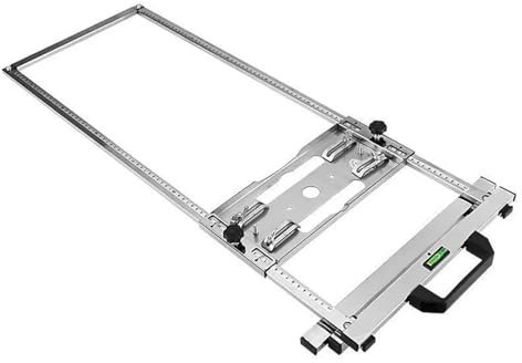 EKalgretrA for Strom Kreissäge Trimmer Maschine Rand Guide Positionierung Schneiden Bord Werkzeug Holzbearbeitung Router Kreis Fräsen Nut.(5 inches)